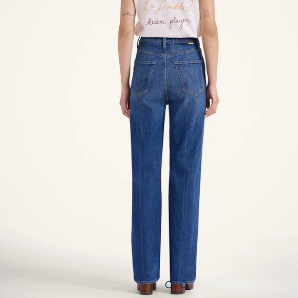 BRAND NEW MOTHER X LA DoubleJ The Tune Up Maven Sneak Jean in Middle Child Sz 26 - Picture 4 of 17